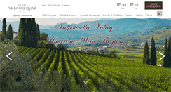 Desktop Screenshot of hotelvilladelquar.it